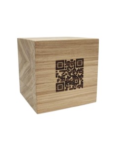 Cubo de madera con personalizado 2