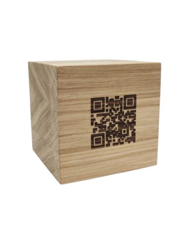 Cubo de Madera personalizado a 2 caras